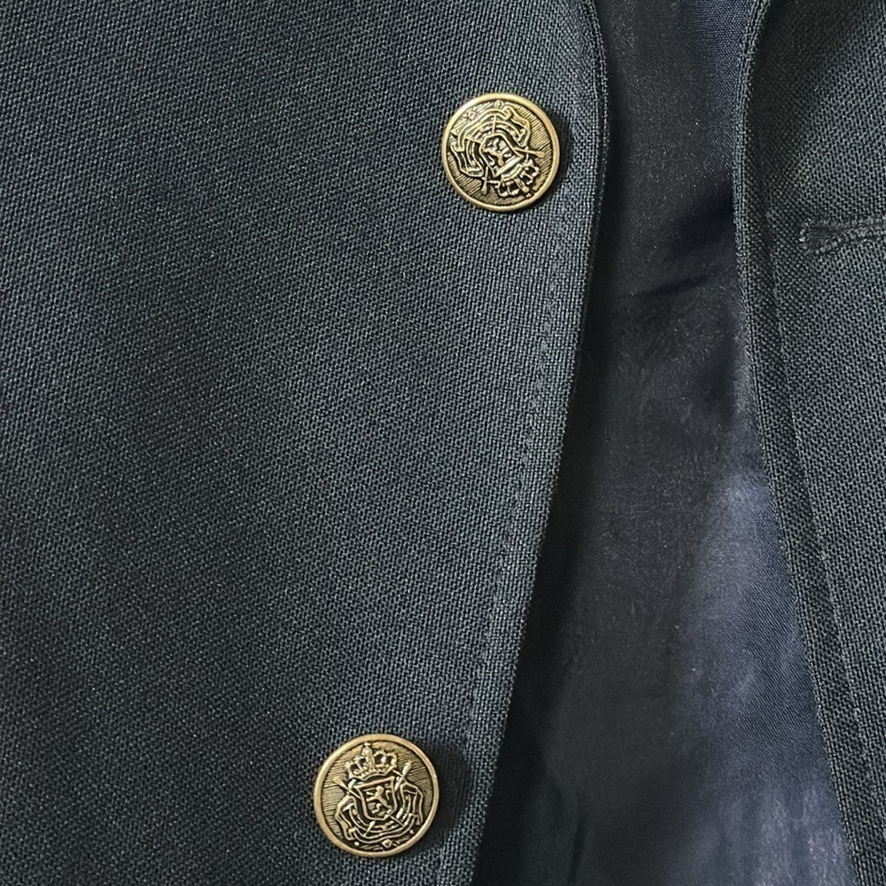 HAGGAR Men’s Navy Blazer Size 38 - Picture 9 of 10